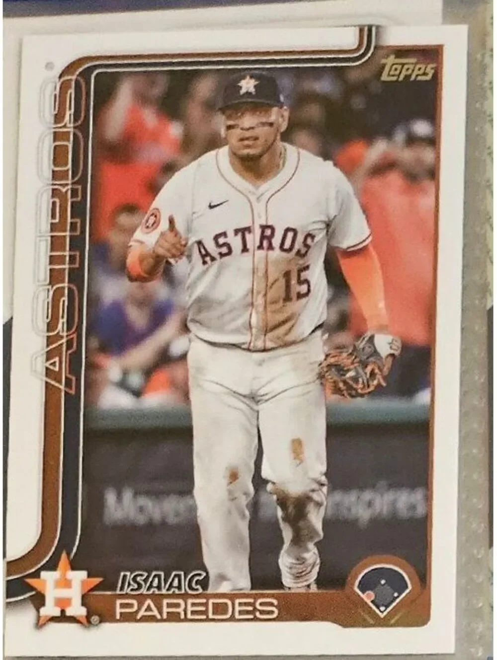 2025 Topps Update Isaac Paredes #US195 Astros
